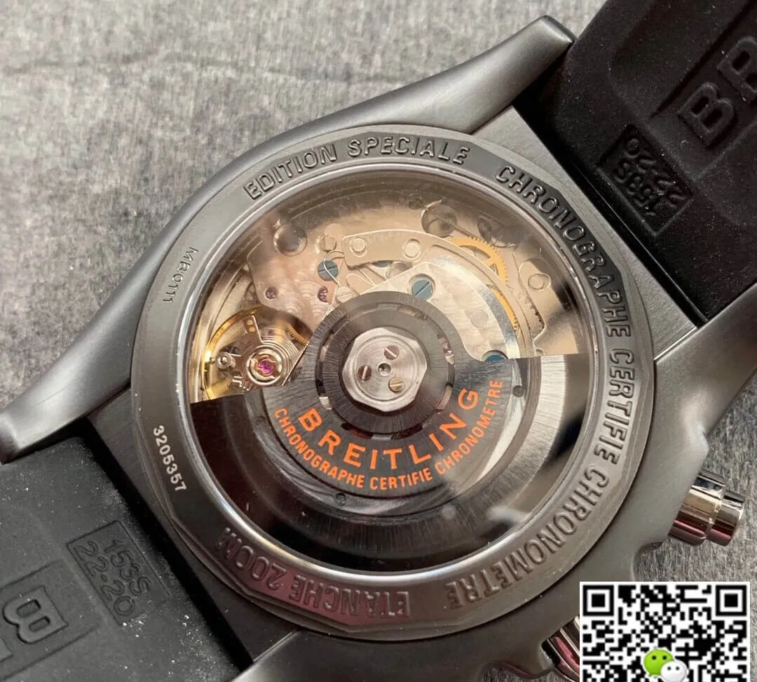 Breitling Chronomat B01 MB0111C2.BD07.153S.M20D.2 GF Factory 1:1 Best Edition Replica Watch Black Bezel